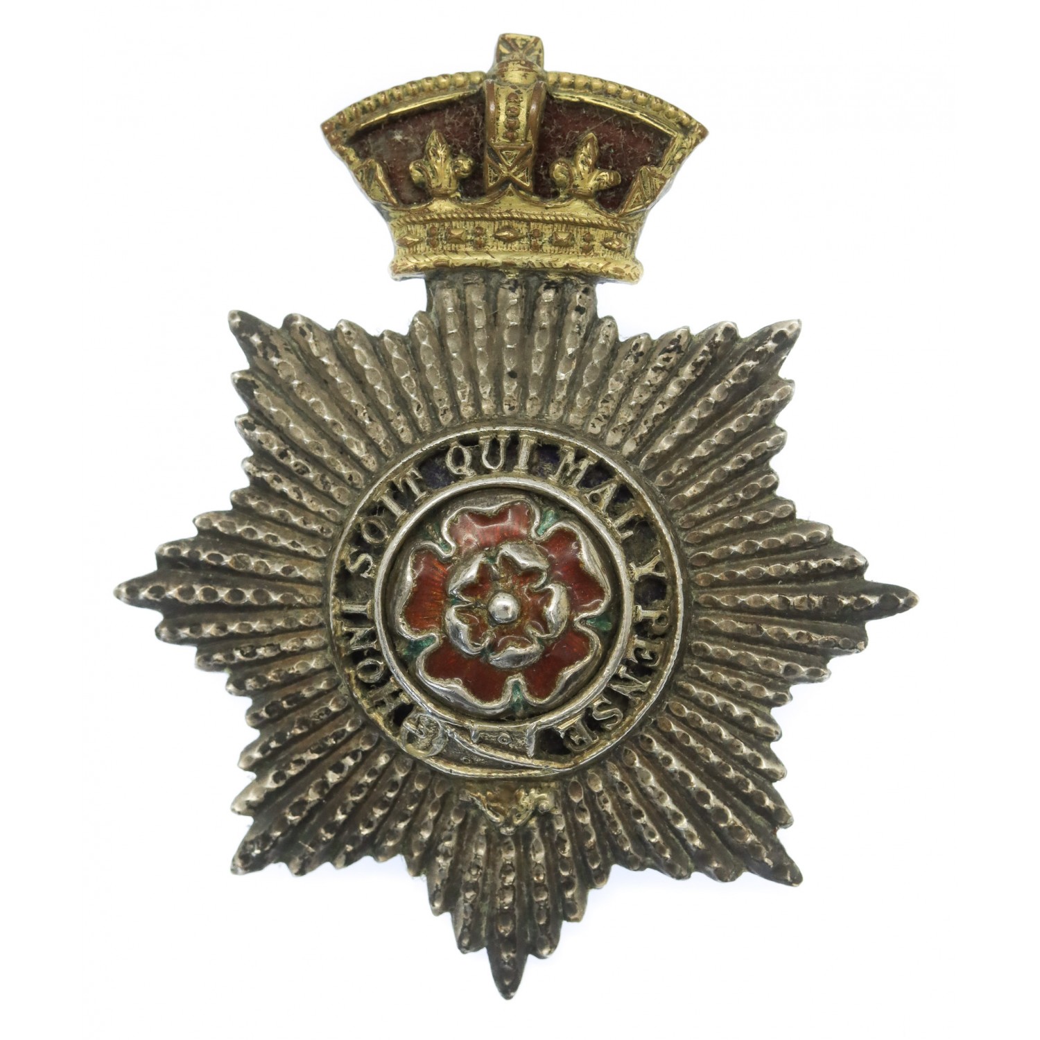 Victorian Hampshire Regiment Officer S Forage Cap Badge