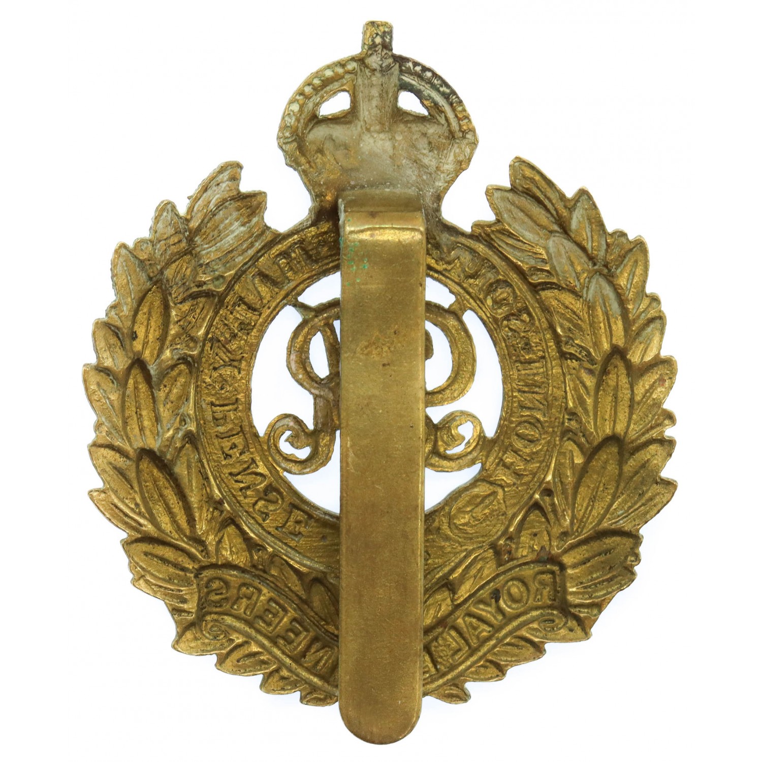 George V Royal Engineers Cap Badge