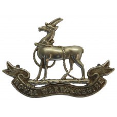 Royal Warwickshire Regiment Volunteer Battalions White Metal Cap Badge