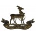 Royal Warwickshire Regiment Volunteer Battalions White Metal Cap Badge