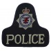 Avon & Somerset Constabulary Police Cloth Bell Patch Badge