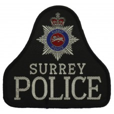 Surrey Police Cloth Bell Patch Badge