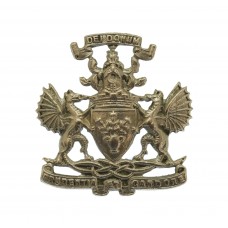 Dundee City Police White Metal Collar Badge