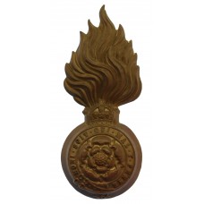 Royal Fusiliers (City of London Regiment) Fur Cap Grenade Badge - King's Crown