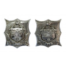 Pair of Blackburn Borough Police Collar Badges 