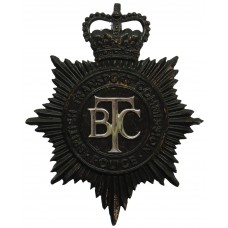 British Transport Commission (B.T.C.) Police Helmet Plate - Queen's Crown