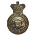 Rare Victorian Leith Burgh Police Senior Officer's Kepi Badge