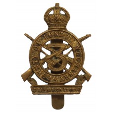 3rd County of London Yeomanry (Sharpshooters) Cap Badge - King's Crown