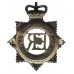 Metropolitan Special Constabulary Senior Officer's Enamelled Cap Badge - King's Crown