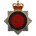 Greater Manchester Police Enamelled Star Cap Badge - Queen's Crown