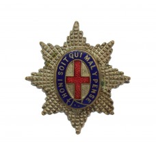 Coldstream Guards Enamelled Sweetheart Brooch