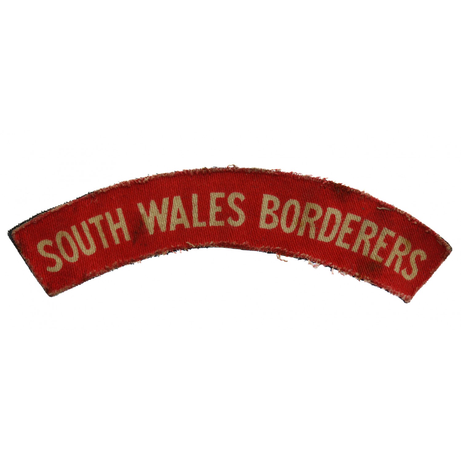 South Wales Borderers (SOUTH WALES BORDERERS) WW2 Printed Shoulder Title