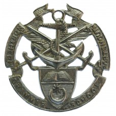 Portsmouth Northern Grammar School O.T.C. Chrome Cap Badge