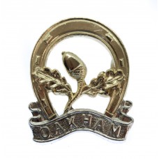 Oakham School Combined Cadet Force Anodised (Staybrite) Cap Badge