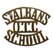 St. Alban's School O.T.C. (ST. ALBAN'S/O.T.C./SCHOOL) Shoulder Title