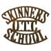 Skinners School O.T.C. (SKINNER'S/O.T.C./SCHOOL) Shoulder Title