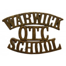 Warwick School O.T.C. (WARWICK/OTC/SCHOOL) Shoulder Title