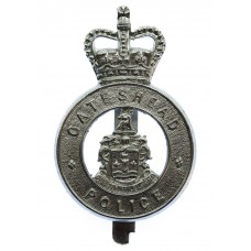  Gateshead Borough Police Cap Badge - Queen's Crown