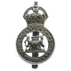 Leicestershire Constabulary Cap Badge - King's Crown