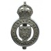 Derbyshire Constabulary Cap Badge - King's Crown 