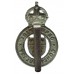 Derbyshire Constabulary Cap Badge - King's Crown 