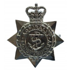 Admiralty Constabulary Star Cap Badge - Queen's Crown