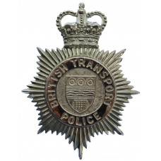 British Transport Police (B.T.P.) Hemet Plate - Queen's Crown