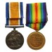 WW1 British War & Victory Medal Pair - Pte. A.W. Pearson, 21st (Yeoman Rifles) Bn. King's Royal Rifle Corps