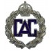 WW2 Civil Air Guard Enamelled Cap Badge