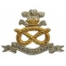 North Staffordshire Regiment Officer's Silvered & Gilt Cap Badge