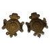 Pair of Royal Sussex Regiment Collar Badges