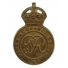 George VI Royal Military College Sandhurst Officer Cadet Cap Badge