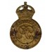 George VI Royal Military College Sandhurst Officer Cadet Cap Badge