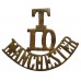 10th Territorial Bn. Manchester Regiment (T/10/MANCHESTER) Shoulder Title