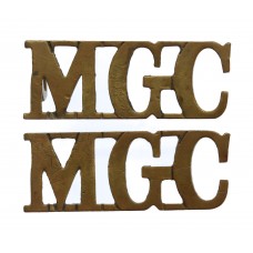 Pair of Machine Gun Corps (MGC) Shoulder Titles