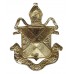 King's School Rochester C.C.F. Anodised (Staybrite) Cap Badge