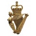 Ulster Defence Regiment (U.D.R.) Anodised (Staybrite) Cap Badge