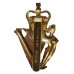 Ulster Defence Regiment (U.D.R.) Anodised (Staybrite) Cap Badge