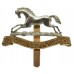 Queen's Own Hussars Anodised (Staybrite) Cap Badge