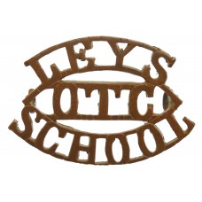 Leys School, Cambridgeshire O.T.C. (LEYS/OTC/SCHOOL) Shoulder Title