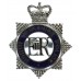 North Yorkshire Police Senior Officer's Enamelled Cap Badge - Queen's Crown