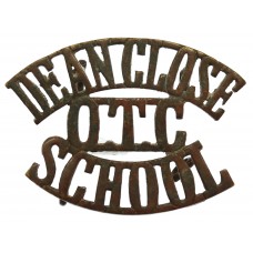 Dean Close School O.T.C. (DEAN CLOSE/O.T.C./SCHOOL) Shoulder Title