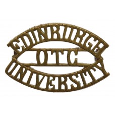 Edinburgh University O.T.C. (EDINBURGH/OTC/UNIVERSITY) Shoulder Title