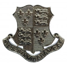 King Edward's School Birmingham C.C.F. Anodised (Staybrite) Cap Badge