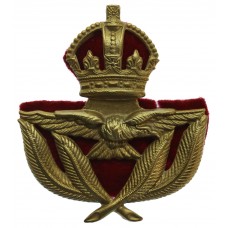 Royal Air Force (R.A.F.) Warrant Officer's Cap Badge - King's Cro
