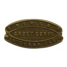 King Edward VI Grammar School Cadet Corps Stourbridge Shoulder Title