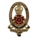 Queen's Lancashire Regiment Anodised (Staybrite) Cap Badge