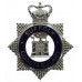 Suffolk Constabulary Enamelled Star Cap Badge - Queen's Crown