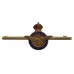 Royal Air Force (R.A.F.) Sweetheart Brooch/Tie Pin - King's Crown