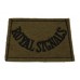 Royal Signals (ROYAL SIGNALS) Cloth Slip On Shoulder Title